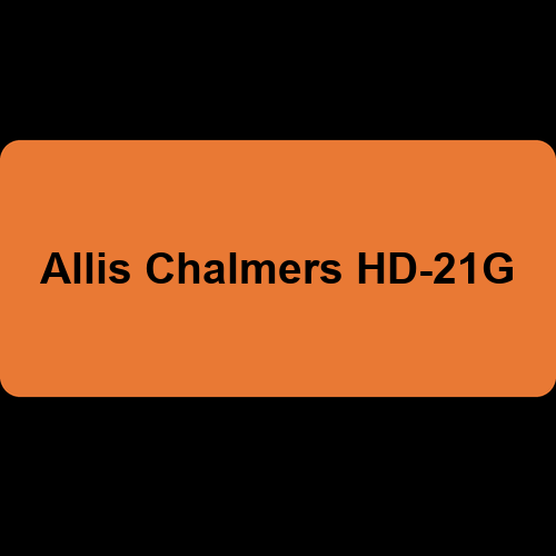 Allis Chalmers HD-21G